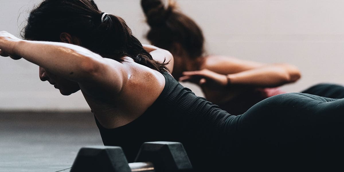 Crossfit floor exercise